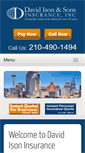 Mobile Screenshot of davidisoninsurance.com